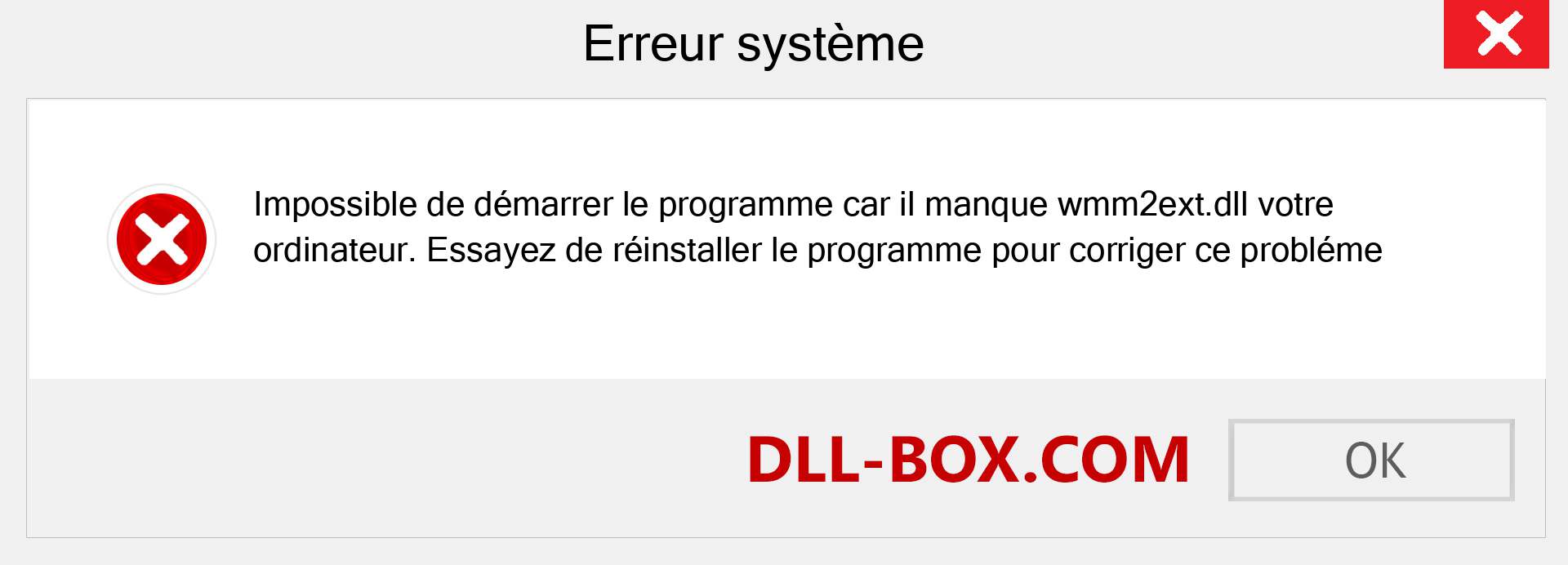 Le fichier wmm2ext.dll est manquant ?. Télécharger pour Windows 7, 8, 10 - Correction de l'erreur manquante wmm2ext dll sur Windows, photos, images